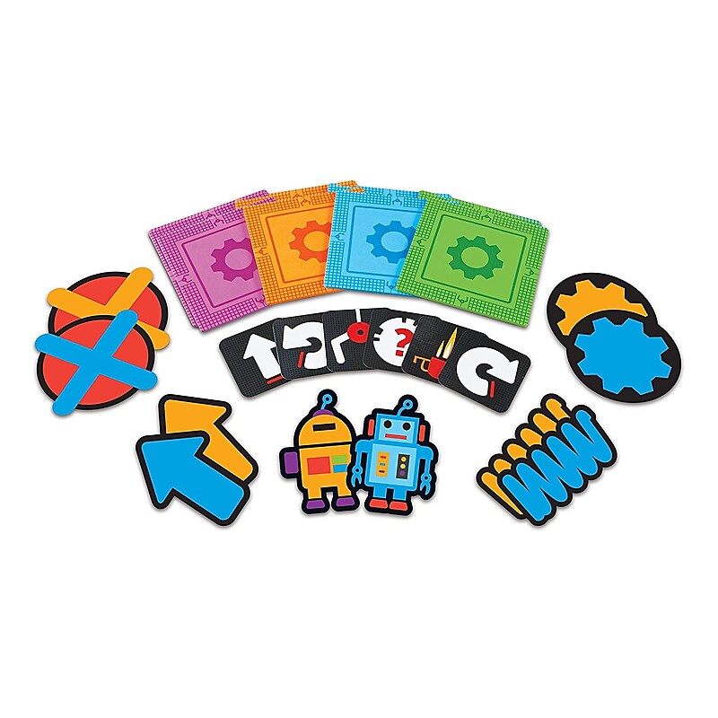Learning Resources Let's Go Code! Coding Activity Set (LER2835) image 1