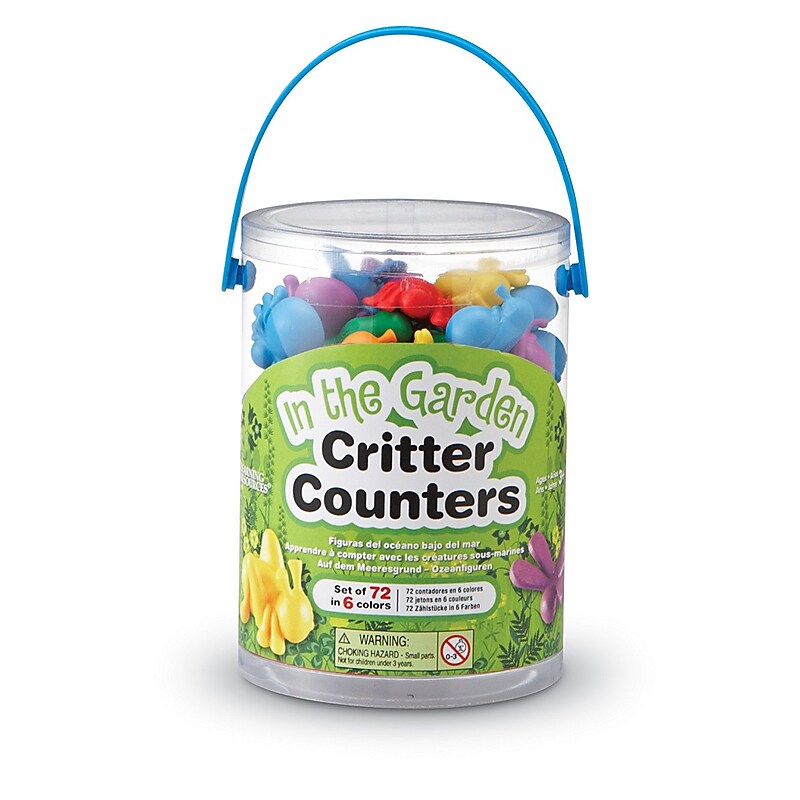 Learning Resources In the Garden Critter Counter (LER3381) image 1