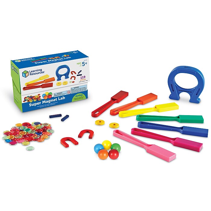 Learning Resources Super Magnet Classroom Lab Kit (LER2064) | Staples
