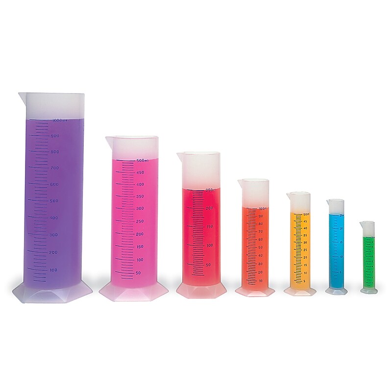 Learning Resources Graduated Cylinder Set, 7/Set (LER2906) image 1