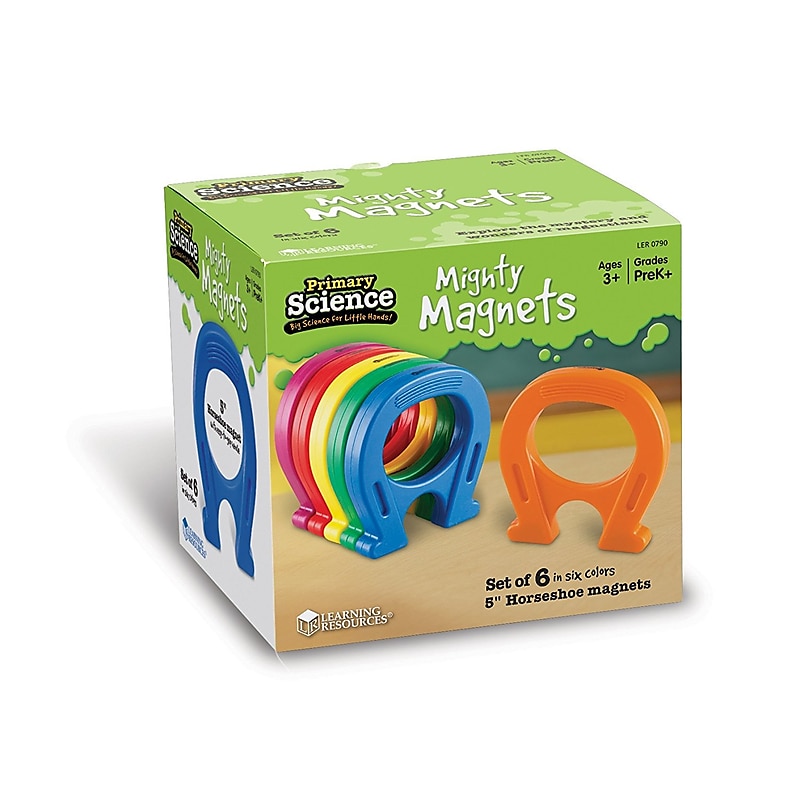 Learning Resources Horseshoe-Shaped Magnets (LER0790) image 1