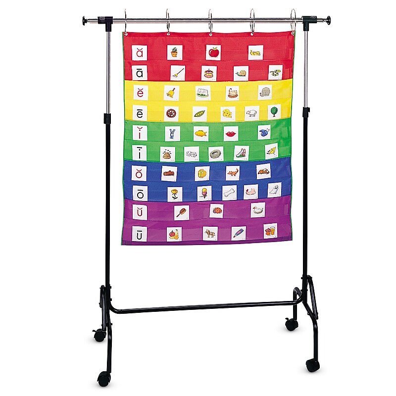 Learning Resources Adjustable Chart Stand, Assorted Colors (LER2196) image 1