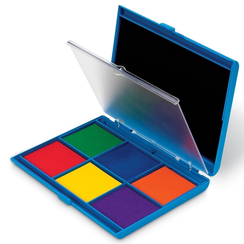Learning Resources 7-Color Washable Stamp Pad (LER4275) image 1