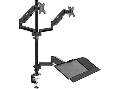 Mount-It! Adjustable Monitor Mount, Up to 32″, Black (MI-7996) Sansujyuku sansujyuku.com