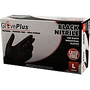 Gloveworks Nitrile Industrial Grade Gloves, XL, Disposable, 100/Box, 10 Boxes/Carton (GPNB48100-CC)