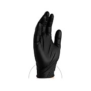 X3 Powder-Free Black Nitrile Gloves, Medium, 100/Box, 10 Boxes/Carton (BX344100-CC)