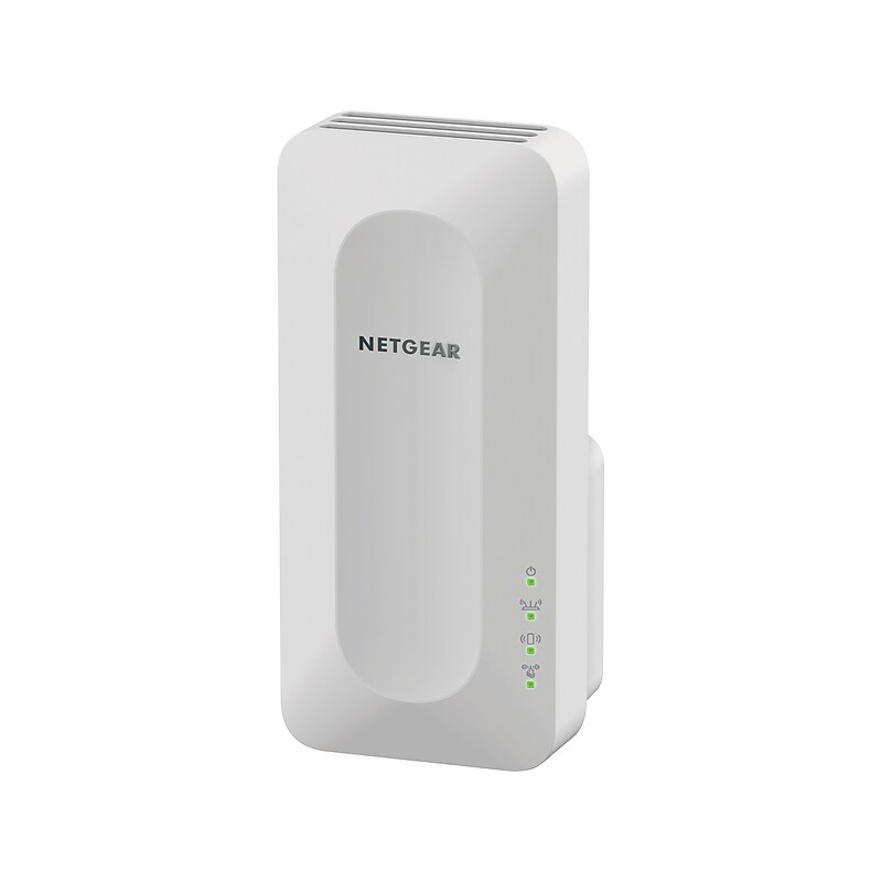 Netgear Range Extender AX Dual Band WiFi 6 Extenders, Wall-plug, White (EAX15-100NAS) image 1