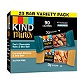 KIND Minis Gluten Free Nut Bar Variety Pack, 0.7 oz., 20 Bars/Box (PHW27964)