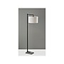 Adesso Devin 60.75" Matte Black/Gray Floor Lamp with Drum Shade (5019-01)~#|#~sp106141116_sc7
