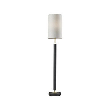 Hamptons 65 H Floor Lamp Walnut With, Staples Floor Lamps