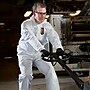 KleenGuard® A40 Liquid and Particle Protection Apparel Coveralls, Hooded, White, Extra Large, 25/CT~#|#~sp106244863_sc7