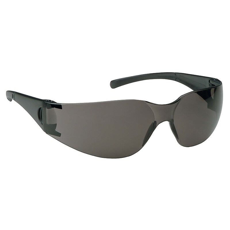 Jackson Safety® V10 Element Safety Glasses, Black Frame, Smoke Lens image 1