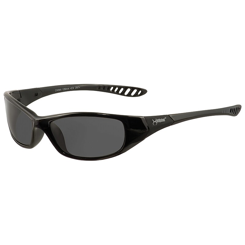 Jackson Safety HellRaiser® V40 Polycarbonate Safety Glasses, Smoke Lens (25714) image 1