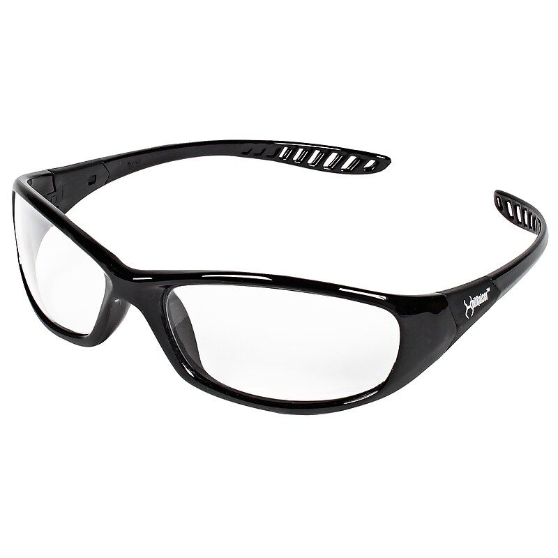 Jackson Safety® Eyewear, V40 HellRaiser®, Clear Anti-Fog Lense, Black Frame image 1