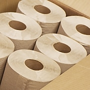 Scott® Hard Roll Towels, 1-Ply Roll, Brown, 6 Rolls/Carton (32848)
