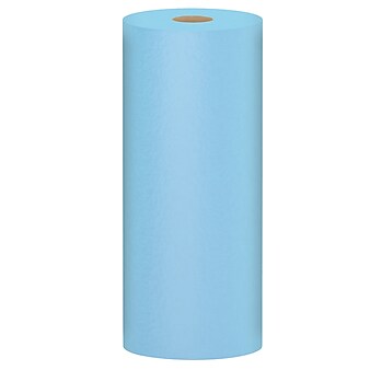 Scott Shop Original Paper Wipers, Blue, 55 sheets/Roll, 12 Rolls/Carton (75147)