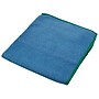 WypAll Microfiber Cleaning Cloths, 15.75" x 15.75", Blue, 6 Cloths/Pack (83620)~#|#~sp106259278_sc7