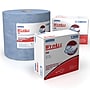 WypAll X90 Cleaning Cloths, 16.8" x 11.1", Blue and Denim, 0.33 lbs., 136 Cloths/Pack (12891)~#|#~sp106265249_sc7