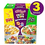 KELLOGG'S Assorted Cereal Variety Pack, 3 Count (220-01114)