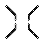 Mount-It! Mount Adapter Kit for TV Mount, 66 lbs. Max. (MI-791)~#|#~sp106383011_sc7