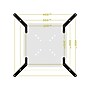 Mount-It! Mount Adapter Kit for TV Mount, 66 lbs. Max. (MI-791)~#|#~sp106383013_sc7