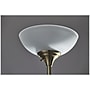 Adesso Bergen 71" Antique Brass/Black Floor Lamp with Dome Shade (4208-21)~#|#~sp106383189_sc7