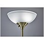 Adesso Bergen 71" Antique Brass/Black Floor Lamp with Dome Shade (4208-21)~#|#~sp106383194_sc7