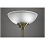 Adesso Bergen 71" Antique Brass/Black Floor Lamp with Dome Shade (4208-21)~#|#~sp106383196_sc7