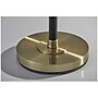 Adesso Bergen 71" Antique Brass/Black Floor Lamp with Dome Shade (4208-21)~#|#~sp106383197_sc7