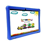Linsay 10.1" Tablet with Case, WiFi, 2GB RAM, 32GB Storage, Android 11, Black/Blue (F10IPKIDSB)