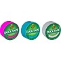 Duck Heavy Duty Duct Tapes, 1.88" x 20 Yds./1.88" x 15 Yds., Aqua/Dove Gray/Fluorescent Lilac, 3 Rolls/Pack (DUCKLAG-STP)~#|#~sp106467402_sc7