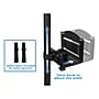 Mount-It! Metal Mobile A/V Cart with Swivel Wheels, Black (MI-7948)~#|#~sp106467437_sc7