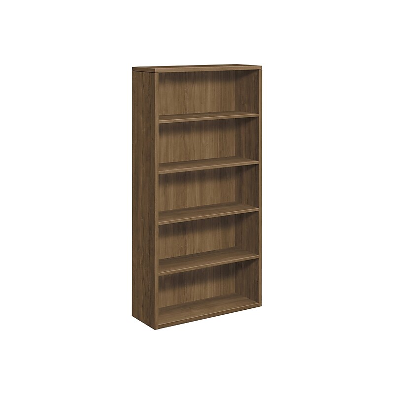 HON 10500 Series 5-Shelf 71"H Bookcase, Pinnacle (HON105535PINC) image 1