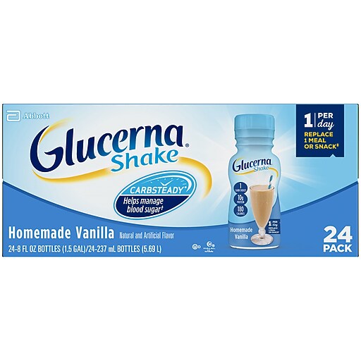 Ensure Glucerna Diabetes Nutritional Shake, ReadyToDrink Bottles