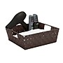 Kennedy International Simplify Open Lid Storage Bin, Chocolate (25093-CHOCO-ST)~#|#~sp106730870_sc7