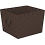 Kennedy International Simplify Open Lid Storage Bin, Chocolate (25091-CHOCO-ST)~#|#~sp106730872_sc7