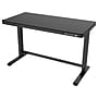 FlexiSpot 48"W Electric Adjustable Glass Top Standing Desk, Black (EG8B-E)~#|#~sp106731163_sc7