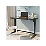 FlexiSpot 48"W Electric Adjustable Glass Top Standing Desk, Black (EG8B-E)~#|#~sp106731165_sc7