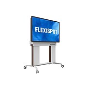 Flexispot TV Stand, Holds Screens up to 70", White (MW1)