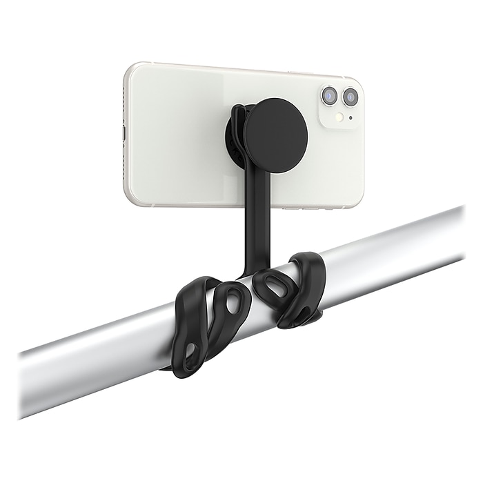 PopSockets PopMount Flex Cell Phone Desktop Stand, Black (803735