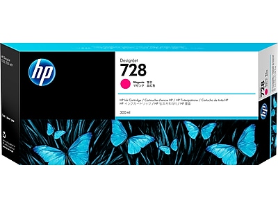 HP 728 Magenta High Yield Ink Cartridge (F9K16A) | Staples
