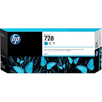 HP 728 Cyan High Yield Ink Cartridge (F9K17A)