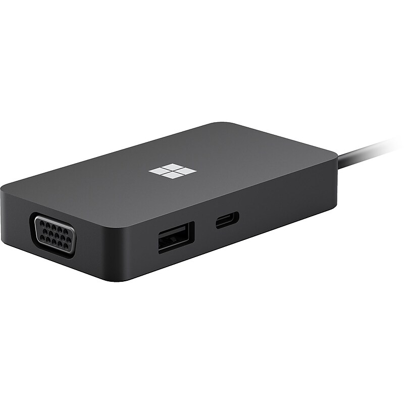 Microsoft 5-Port USB-C Hub, Black (SWV00001) image 1