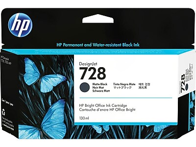 HP 728 Black Matte Standard Yield Ink Cartridge (3WX25A) Sansujyuku sansujyuku.com