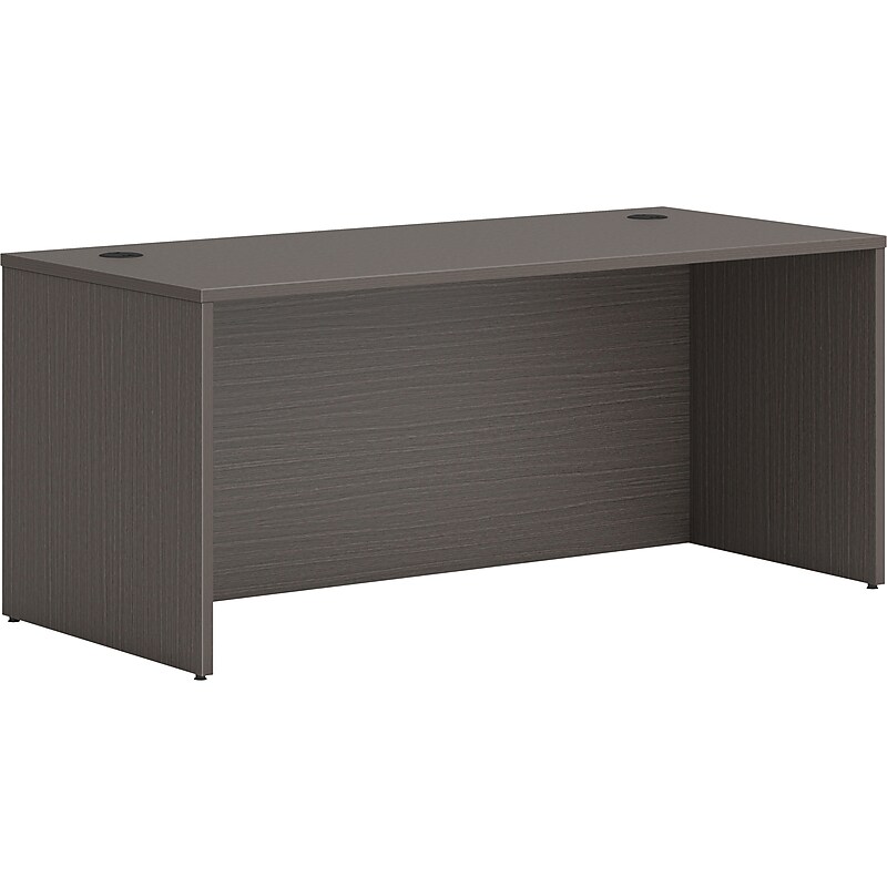HON Mod 66" Desk Shell, Slate Teak (HLPLDS6630LSL1) image 1