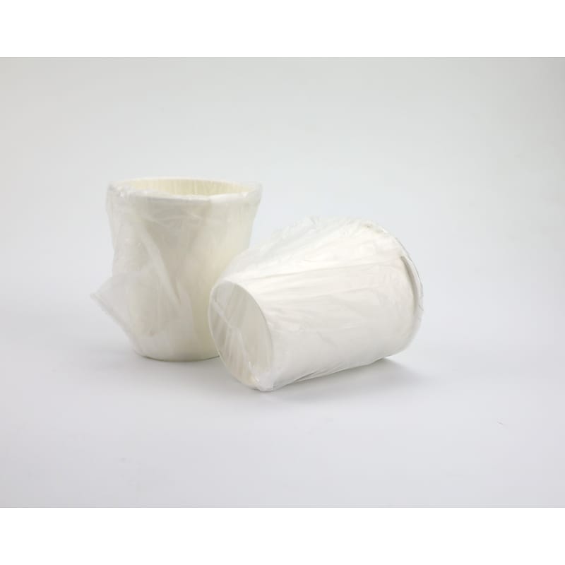 Individually Wrapped Paper Hot Cup, 8 Oz., White, 300/Pack (WC8) image 1