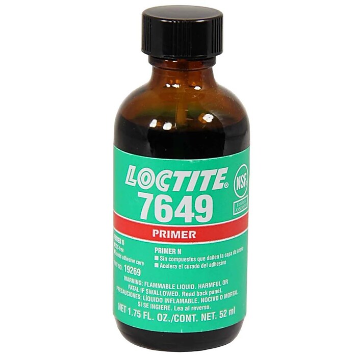 Loctite 7649 Primer Liquid, 1.75 oz., Green, (442-19269) | Staples