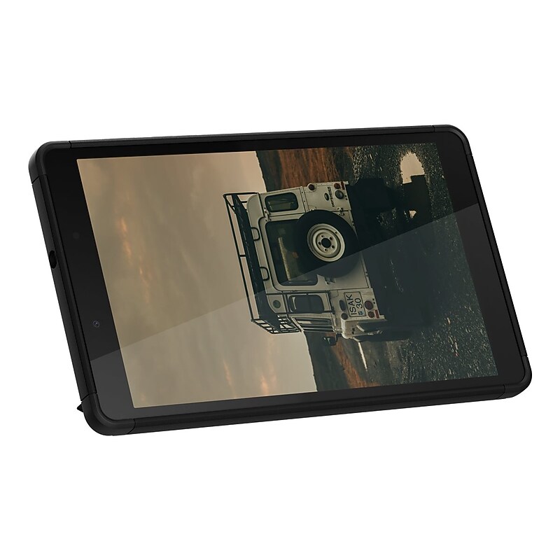 Urban Armor Gear 22196J114040 UAG Thermoplastic Polyurethane (TPU) Cover for 8" Samsung Galaxy Tab A, Black image 1