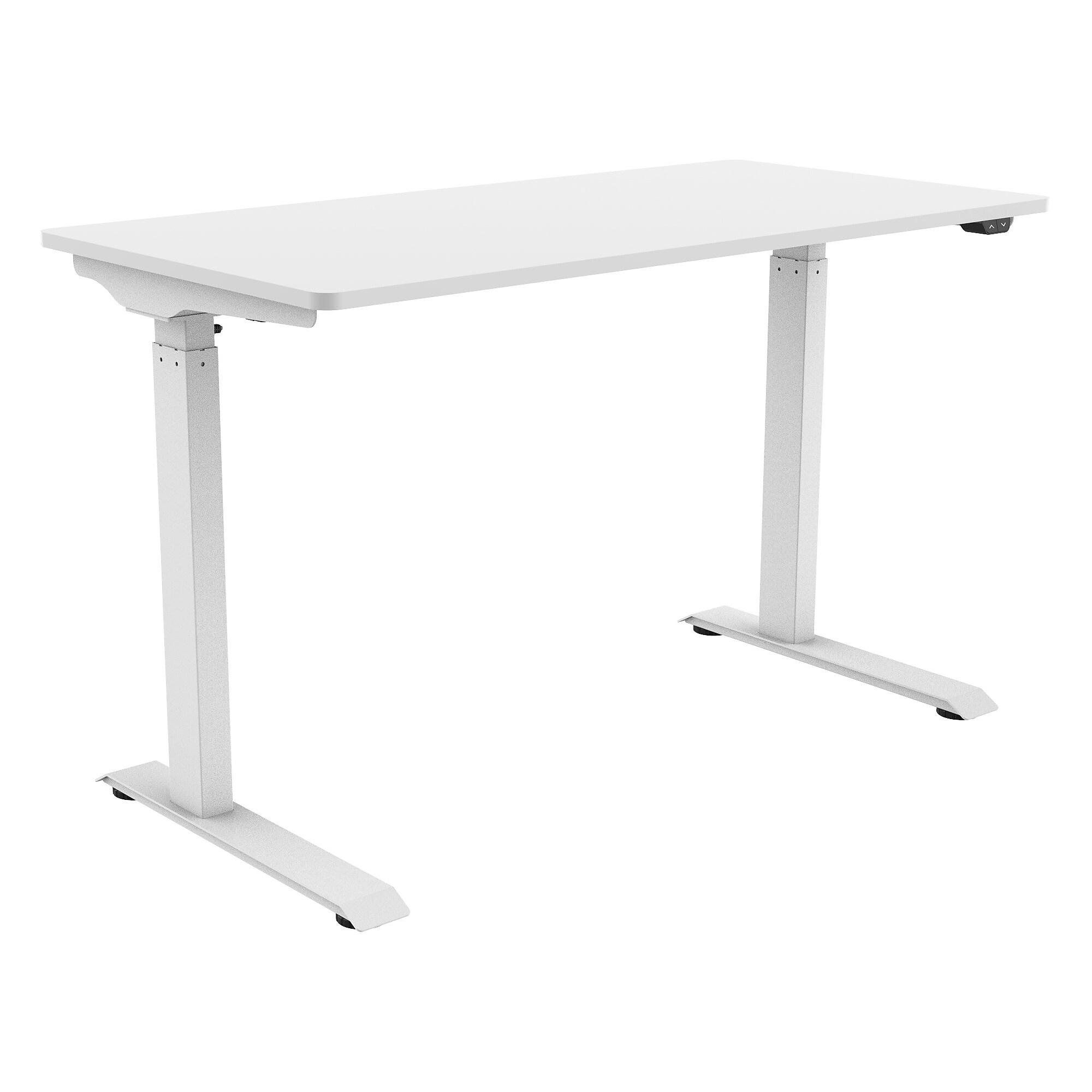 FlexiSpot 48″W Electric Adjustable Standing Desk, White (EC9W) Sansujyuku sansujyuku.com