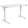 FlexiSpot 48"W Electric Adjustable Standing Desk, White (EC9W)~#|#~sp107739382_sc7